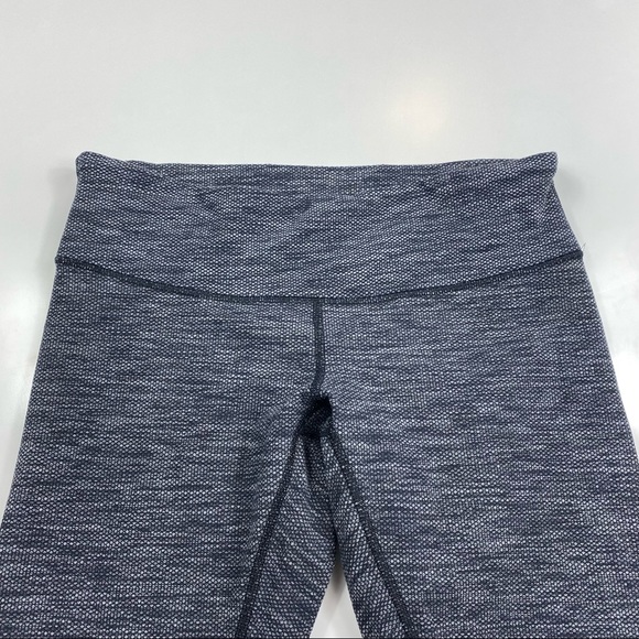 Lululemon Wunder Under Pant III Coco Pique Black White - low to mid rise - Picture 7 of 10